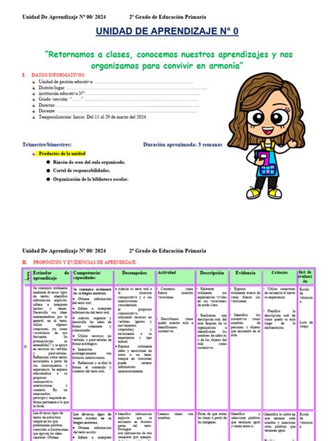 Unidad De Aprendizaje Marzo 2do Grado 2024 Pdf Geometría