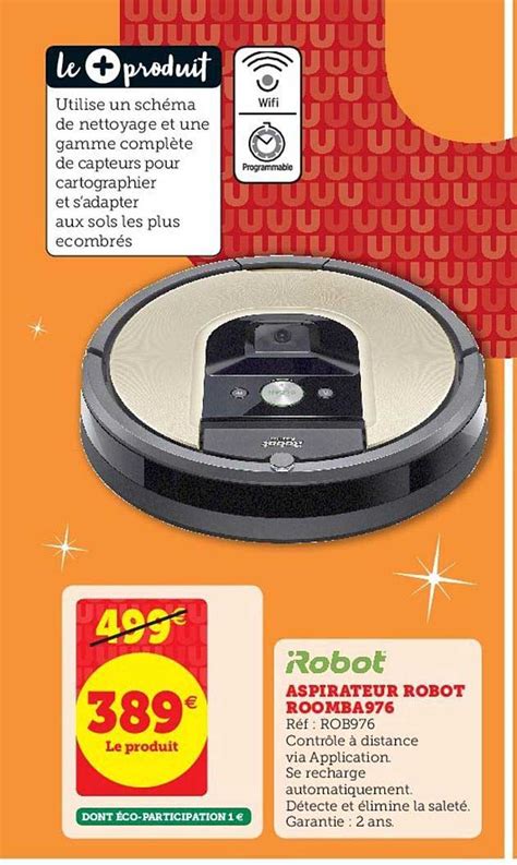 Promo Aspirateur Robot Roomba Chez Super U Icatalogue Fr