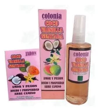 Kit Esoterico Coco Guayaba Y Vainilla Colonia Jabón Y Vela Cuotas