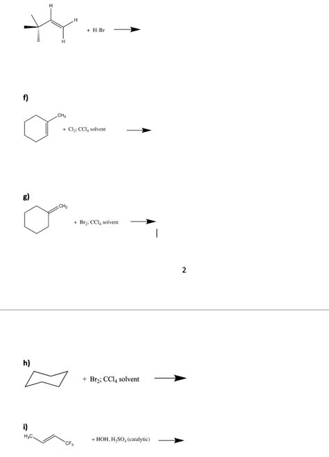 Solved H Br H f CH Cl CCIsolvent g Ö Bry CCI Chegg