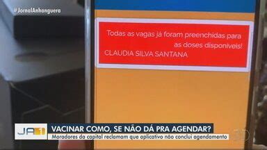 JA 1ª Edição Moradores de Goiânia reclamam que aplicativo não conclui