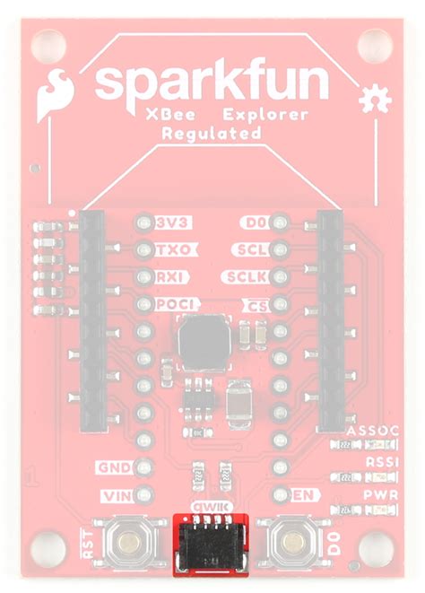 Hardware Overview Sparkfun Digi Xbee Explorer Regulated Board Hookup