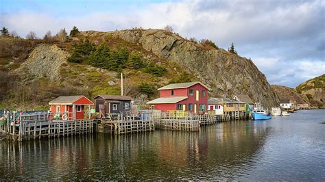 Quidi Vidi Village Foto And Leinwand Bild Fine Art Wandbild