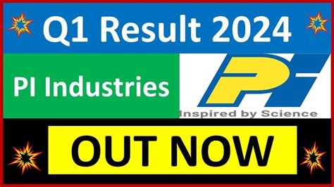 PI INDUSTRIES Q1 Results 2024 PI INDUSTRIES Q1 Results PI