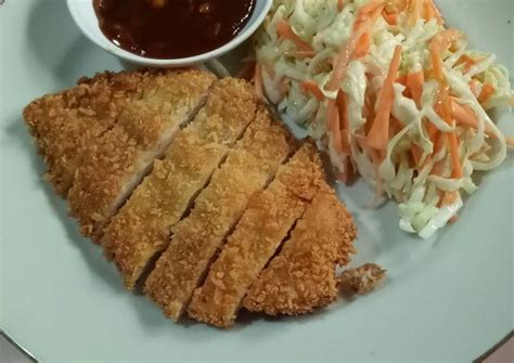 Resep Chicken Katsu Dgn Salad Sayur Oleh Marlianimustamin Cookpad