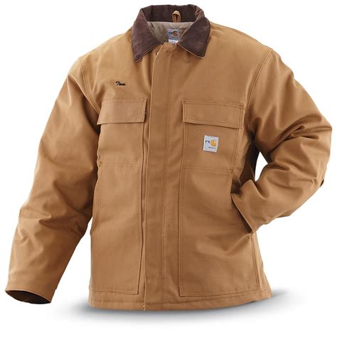 Carhartt® Flame Resistant Traditional Duck Coat Brown Duck 185211