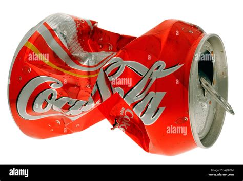 Crushed Coke Can Hi Res Stock Photography And Images Alamy