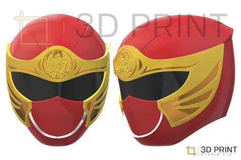 Power Rangers Ninja Storm Red Ranger Helmet