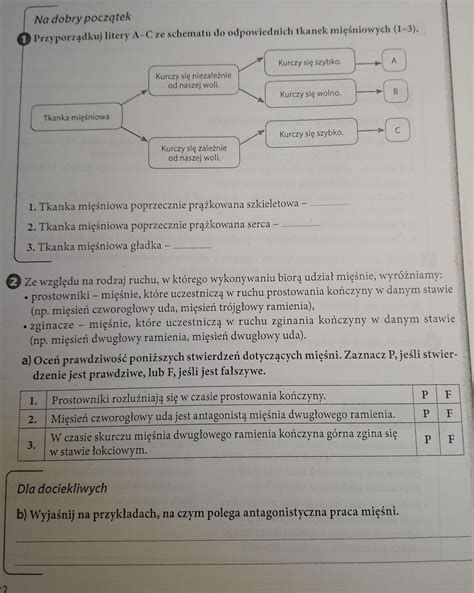 Prosz O Pomoc W Tych Zadaniach Z Biologii Na Dzisiaj Brainly Pl