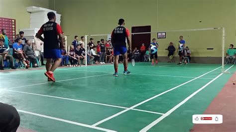 FINAL BULUTANGKIS SERU PB RINAKSA MERAJAI OPEN TOURNAMENT HAJI KARIM