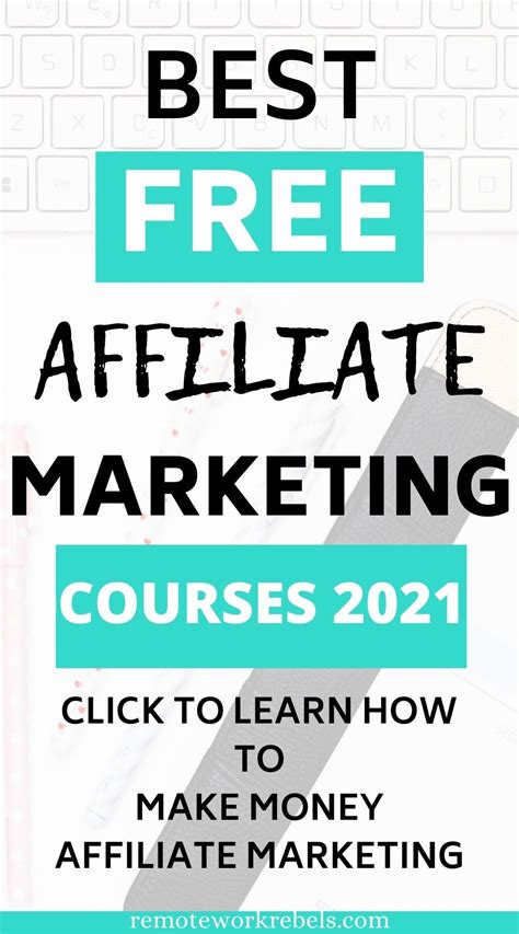 7 Best Free Affiliate Marketing Courses 2021 Make Money Affiliate