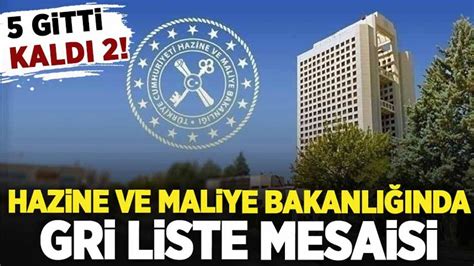 Hazine ve Maliye Bakanlığının gri liste mesaisi Çalışmalara hız