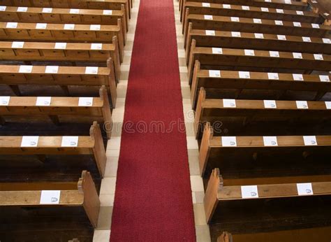 Empty Church Pews Stock Photo Image Of Church Pray Chapel