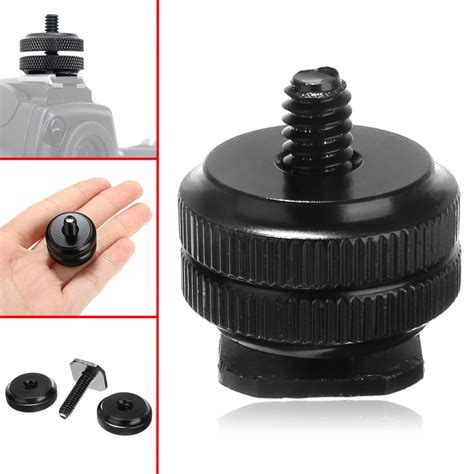 Buy Maijiabao Pro Dual Nuts Tripod Mount Screw To Flash Hot Shoe