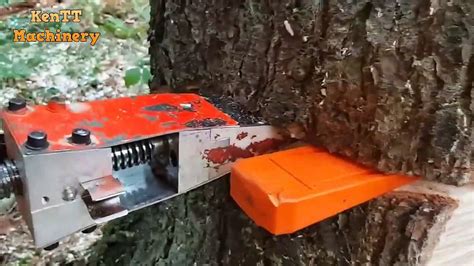 Amazing Skill Cutting Down Big Tree Easy Extreme Fastest Felling Tree Chainsaw Machines