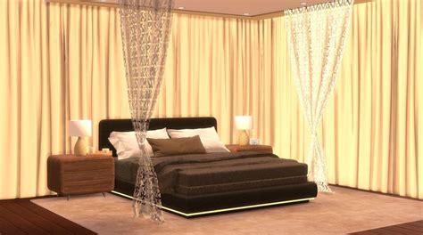 Luxury Bedroom Set CC By SNOOTYSIMS SNOOTYSIMS SIMS 4 CC Luxury