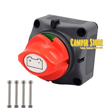 Desconector de Batería 2 posiciones para camper CamperStore