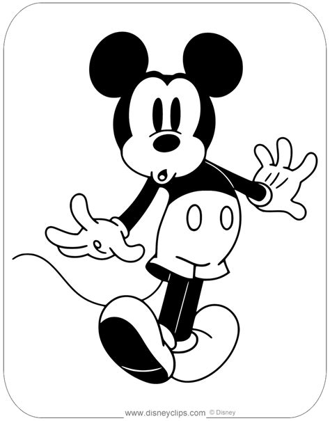 Classic Mickey Mouse Coloring Pages Coloring Pages The Best Porn Website