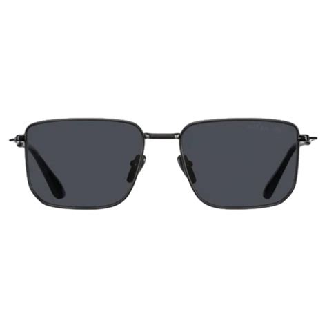 Prada Prada Eyewear Rectangular Sunglasses Polarized Black Prada Collection Sunglasses