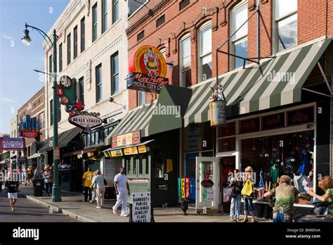 Beale Street, Memphis, Tennessee, USA Stock Photo - Alamy