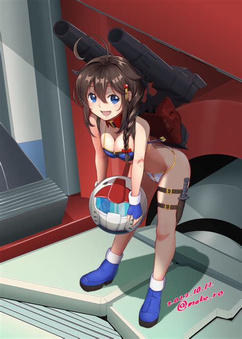 Shigure Shigure Kai Ni And Guncannon Kantai Collection And 2 More