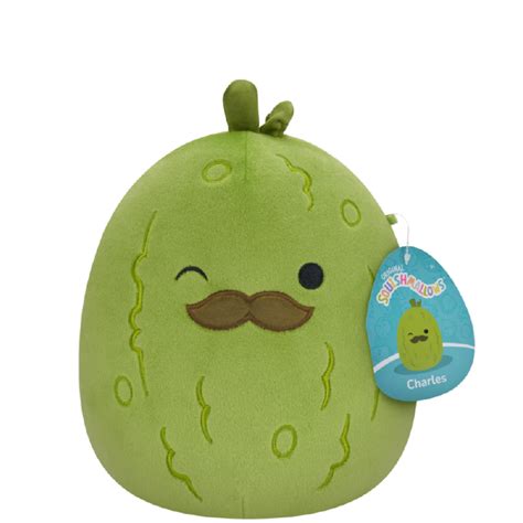 Squishmallows Charles The Pickle W Mustache Cm Lager