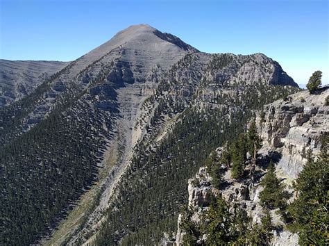 Mount Charleston Hiking Trails Map