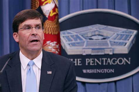 Trump To Nominate Mark Esper For Defense Secretary – Outside the Beltway