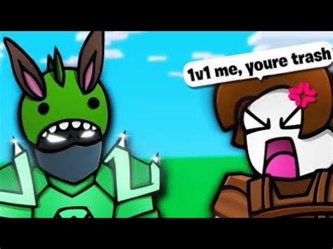 I Met A Toxic Player In Minecraft It Was Insane YouTube