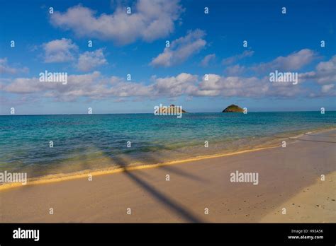 Mokulua Islands, Lanikai, Beach, Kailua, Oahu, Hawaii Stock Photo - Alamy