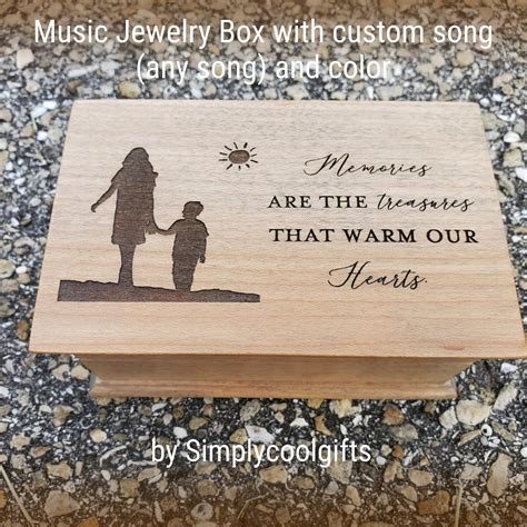 Memory Box - Custom Song Music Box - Music Box Choose Your Song - Electronic Music Box With Your ...