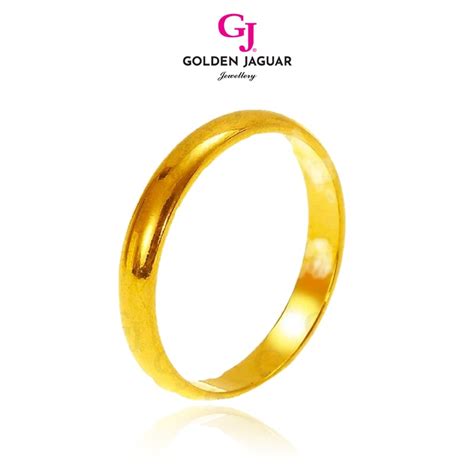 GJ Jewellery Emas Bangkok Korea 24k Gold Plated Ring Cincin Licin