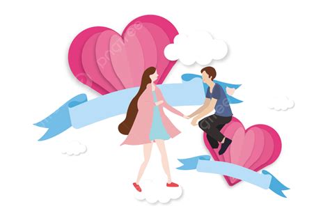 Couple Holding Hands Clipart Png Images Valentines Day Couple Elements