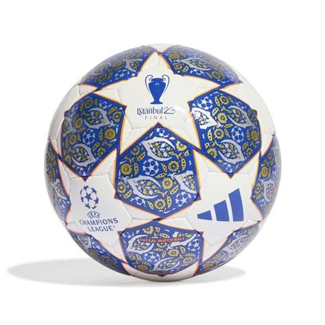 adidas Fußball Pro Sala Champions League Istanbul Weiß Blau Orange