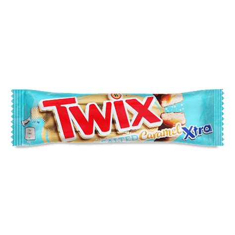 Батончик Twix з солоною карамеллю шоколадний 75г – онлайн-супермаркет ...