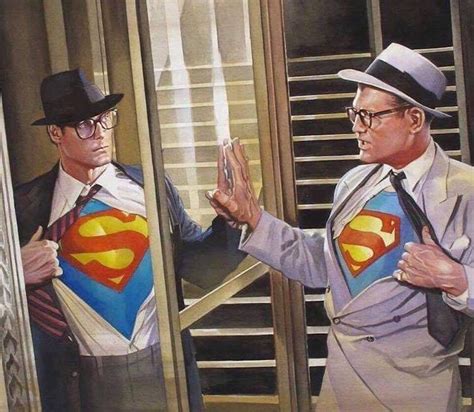 Alex Ross Superman painting – Dangerous Universe