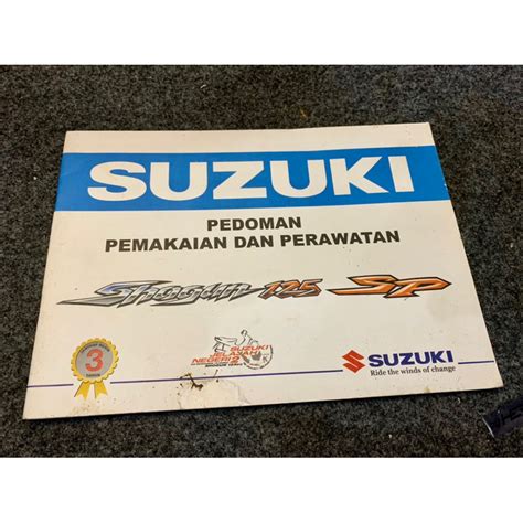 Jual Buku Pedoman Pemakaian Dan Perawatan Shogun Sp Fd