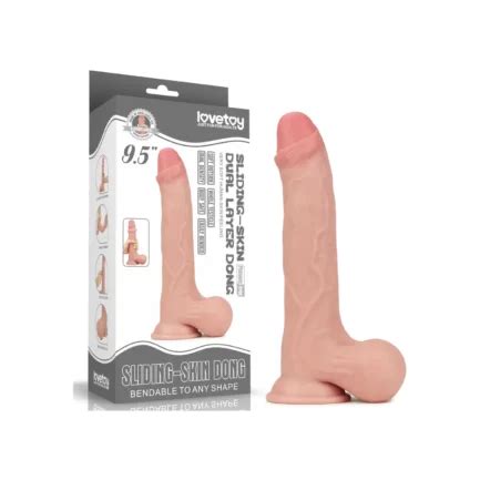 Dildo Ultra Realista Con Piel Deslizable Cm Lv Oveja Negra