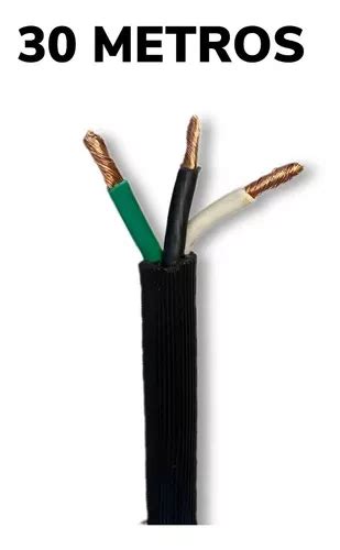 Cable Uso Rudo Argos 3X16 Awg Negro Por Metro SKU 05 26 2024