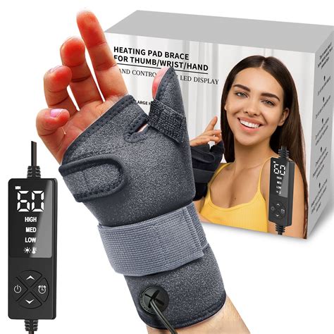 Buy Wrist Thumb Brace Heating Pad For Arthritis And Carpal Tunnel