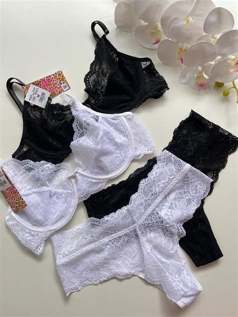 Comprar Conjunto Calcinha e Sutiã em Renda 338 Maria Sacoleira Lingerie