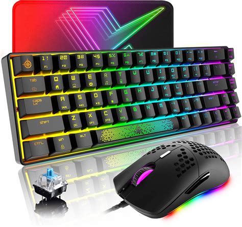 Gaming Keyboard And Mouse Combo Magic Refiner Wired Mechanical