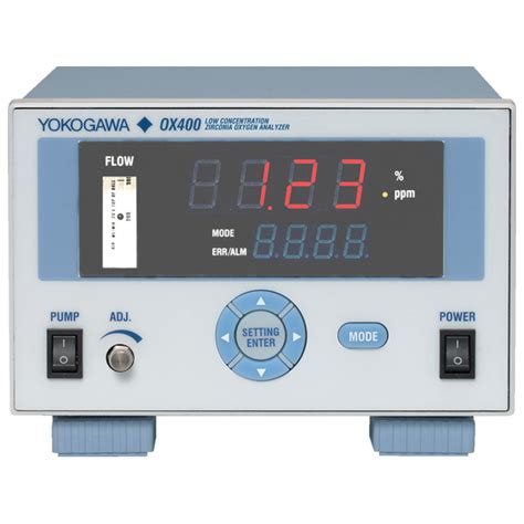 Yokogawa OX400 Low Concentration Zirconia Oxygen Analyzer