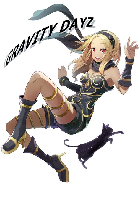 Kitten And Dusty Gravity Daze Drawn By Shirowa