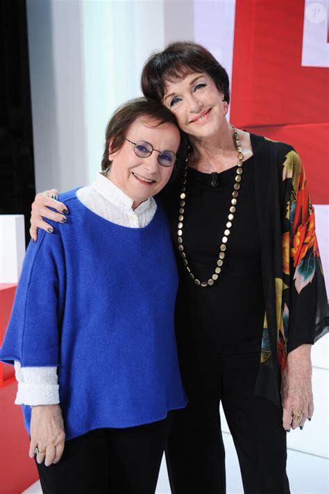 Photo Exclusif Anny Duperey Et Marie Paule Belle Enregistrement