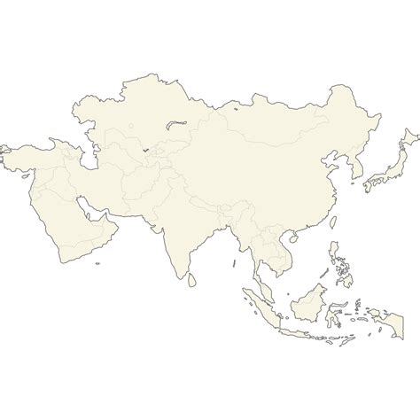 Map Of Asia Ultimaps