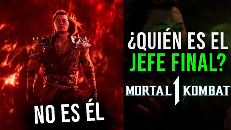 Quién será el verdadero BOSS de Mortal Kombat 1 Shang Tsung NO ES EL