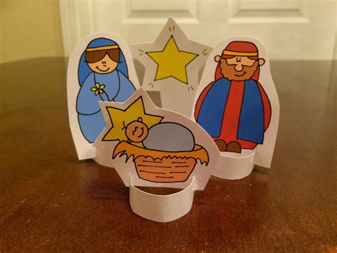 Nativity Puppets Printable