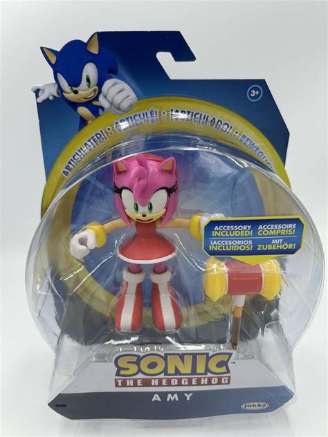 Mavin Jakks Pacific Sonic The Hedgehog Amy With Piko Piko Hammer