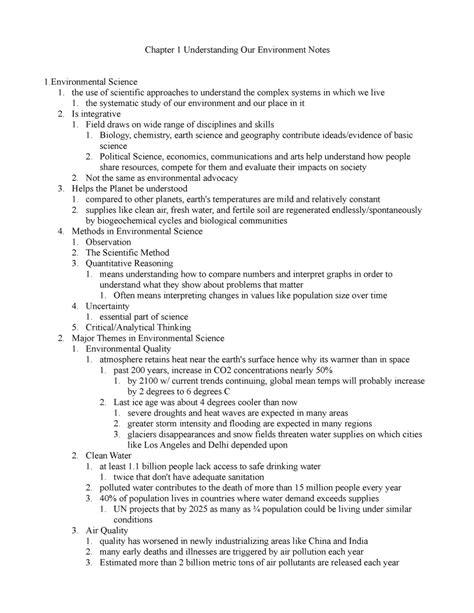 Holt Environmental Science Worksheet Answers A Worksheet Blog